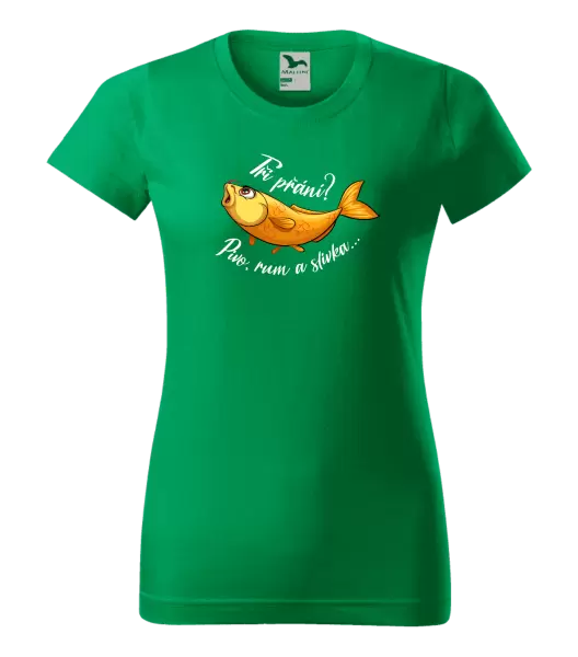 Dámské tričko Tři přání