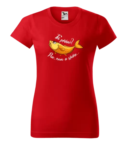 Dámské tričko Tři přání