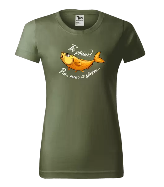 Dámské tričko Tři přání