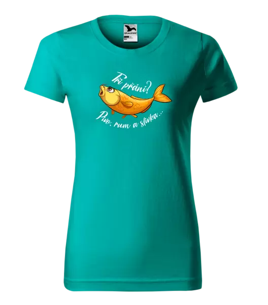 Dámské tričko Tři přání