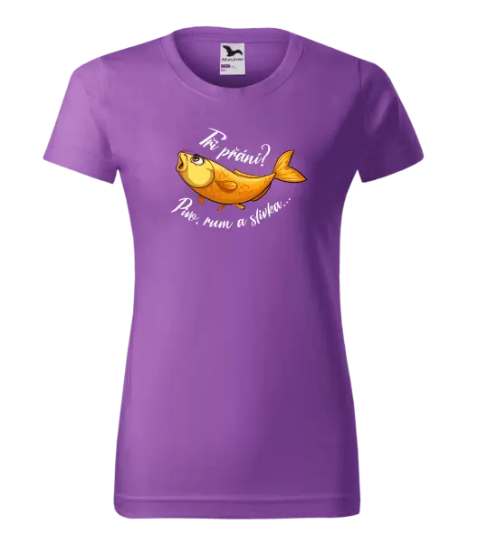 Dámské tričko Tři přání