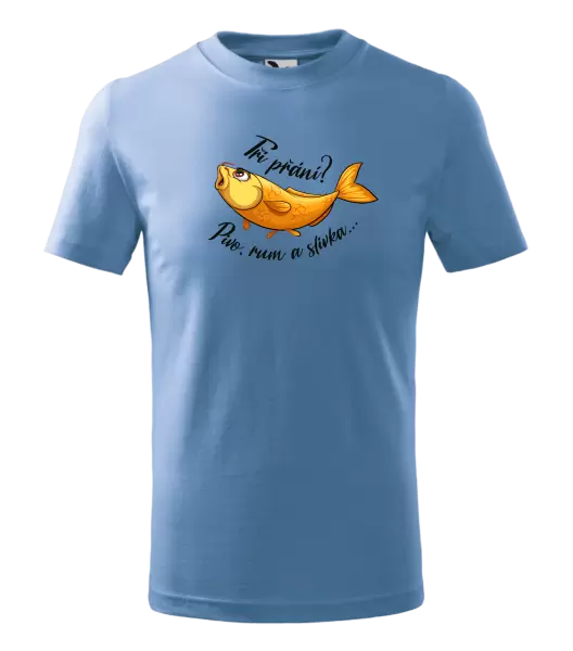 Dětské tričko Tři přání