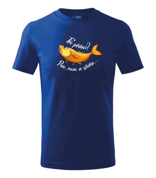 Dětské tričko Tři přání