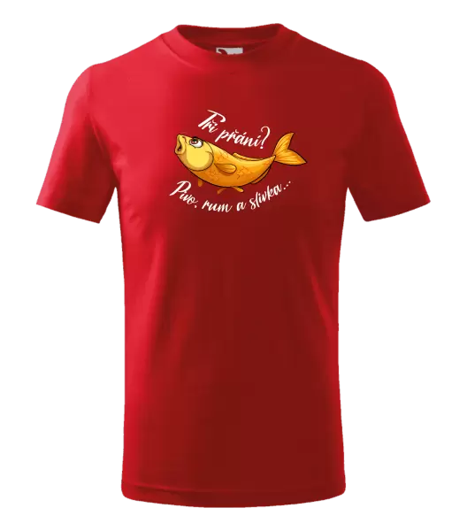 Dětské tričko Tři přání