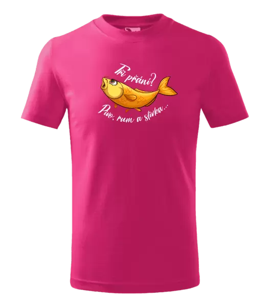 Dětské tričko Tři přání