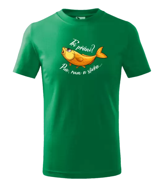 Dětské tričko Tři přání