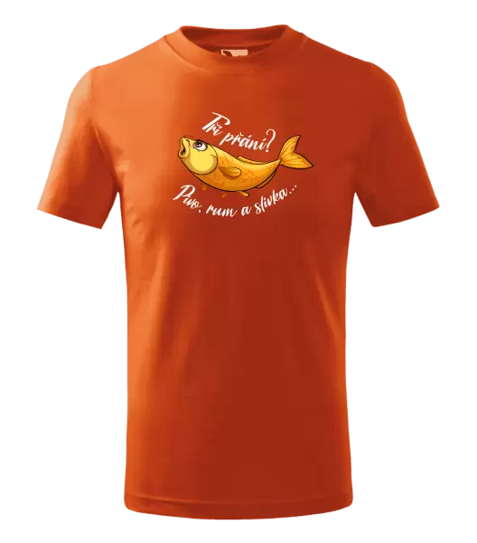 Dětské tričko Tři přání