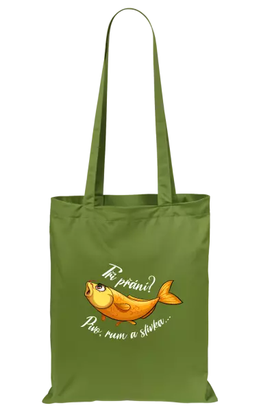 Látková taška Tři přání