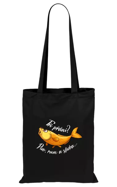 Látková taška Tři přání