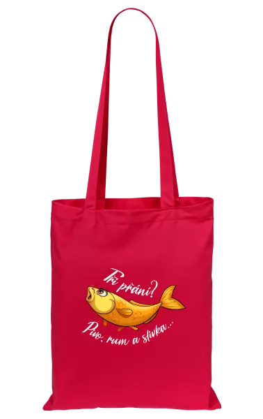 Látková taška Tři přání