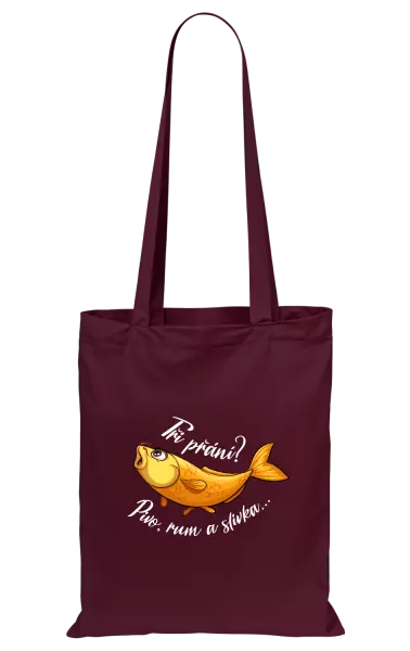 Látková taška Tři přání