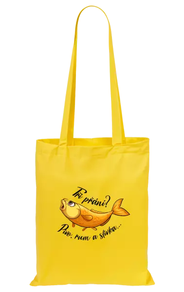 Látková taška Tři přání