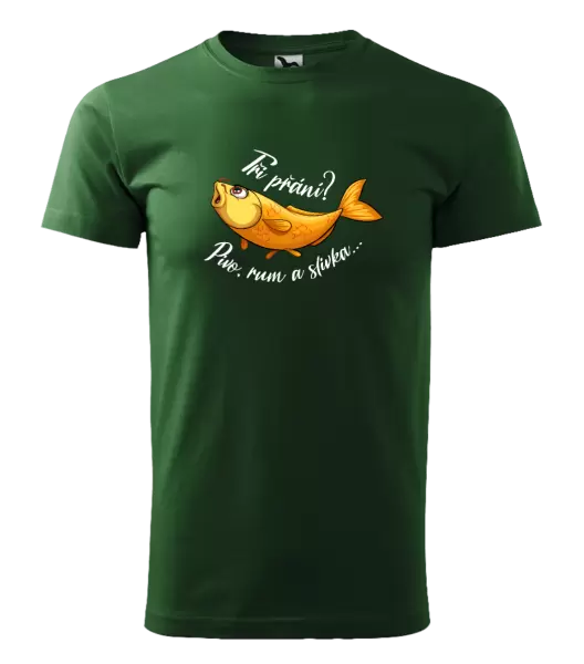 Pánské tričko Tři přání