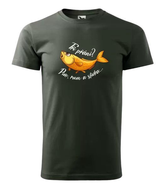 Pánské tričko Tři přání