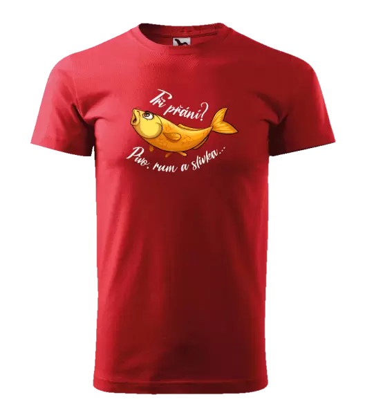 Pánské tričko Tři přání