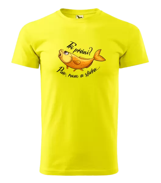 Pánské tričko Tři přání