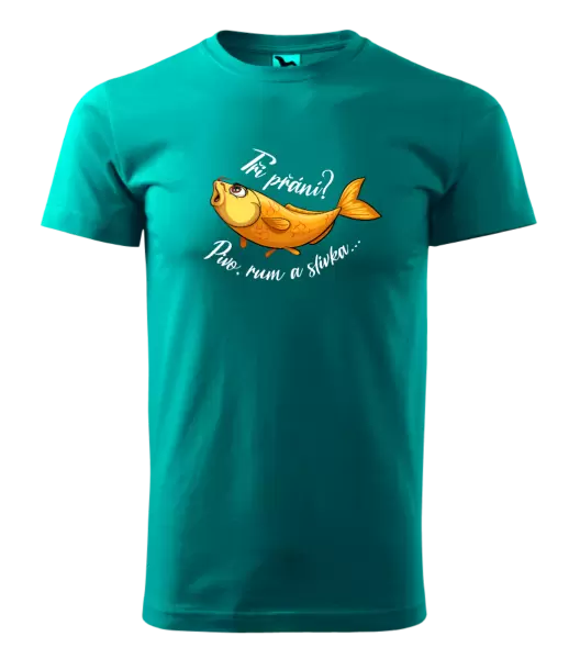 Pánské tričko Tři přání