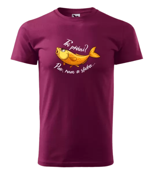 Pánské tričko Tři přání