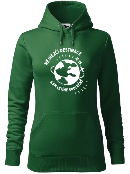 Dámská mikina Nejhezčí destinace