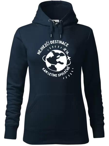 Dámská mikina Nejhezčí destinace