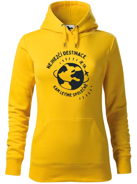 Dámská mikina Nejhezčí destinace