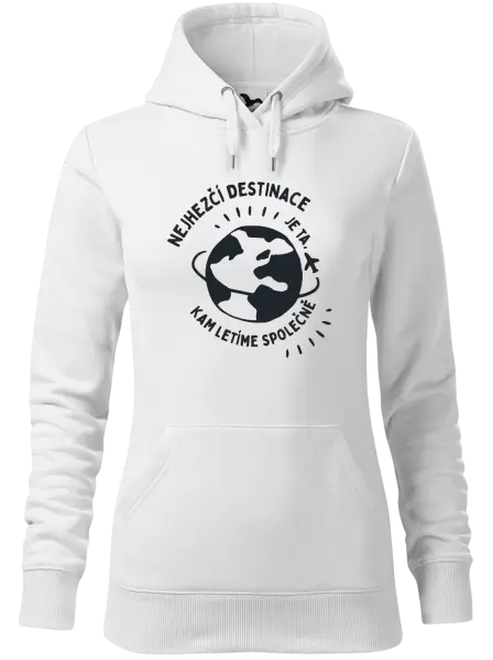 Dámská mikina Nejhezčí destinace