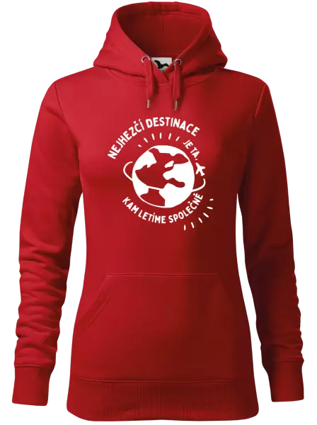 Dámská mikina Nejhezčí destinace