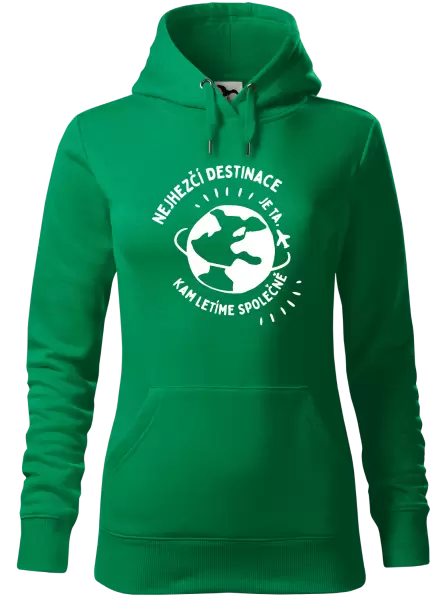 Dámská mikina Nejhezčí destinace