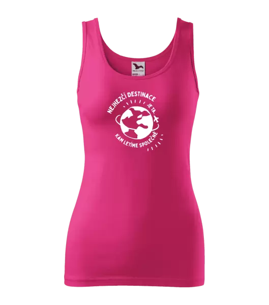 Dámské tílko Nejhezčí destinace