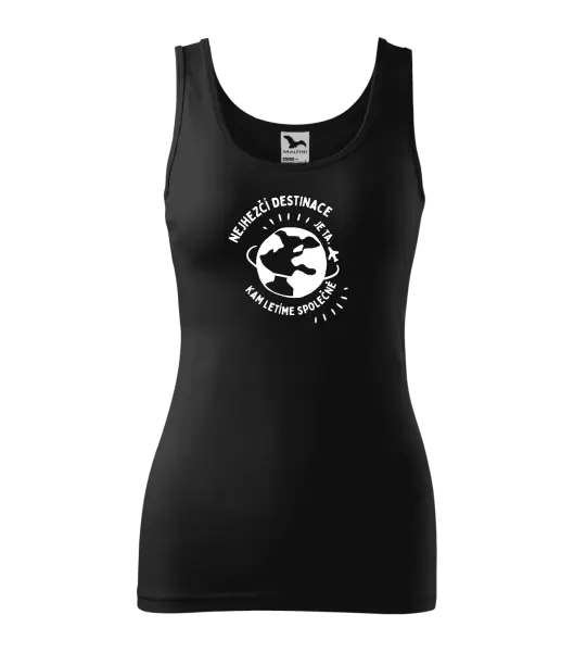 Dámské tílko Nejhezčí destinace