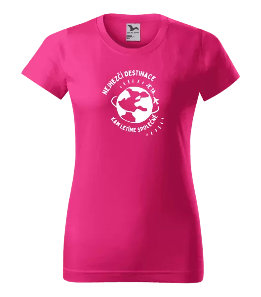 Dámské tričko Nejhezčí destinace