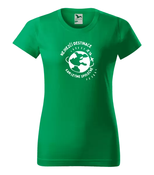 Dámské tričko Nejhezčí destinace