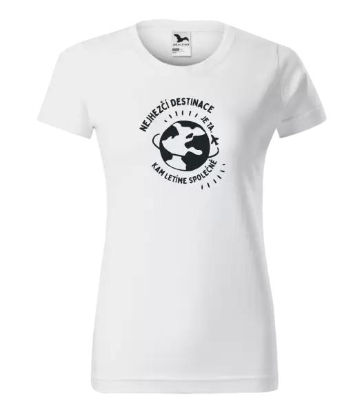 Dámské tričko Nejhezčí destinace