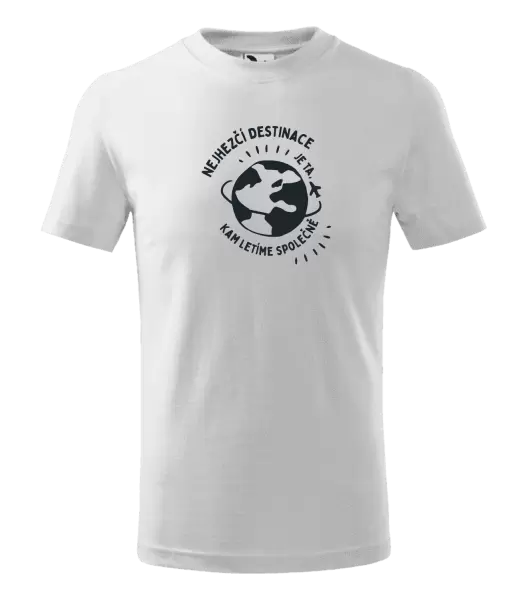 Dětské tričko Nejhezčí destinace