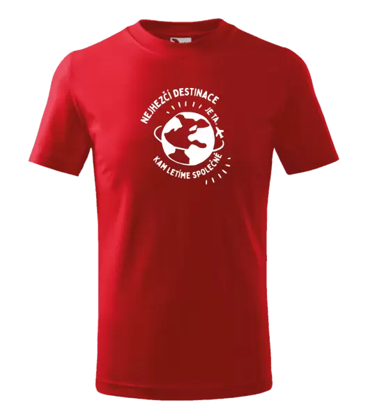 Dětské tričko Nejhezčí destinace