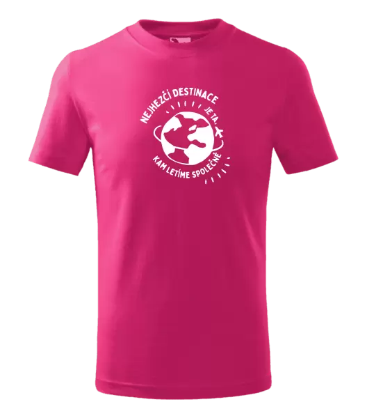 Dětské tričko Nejhezčí destinace