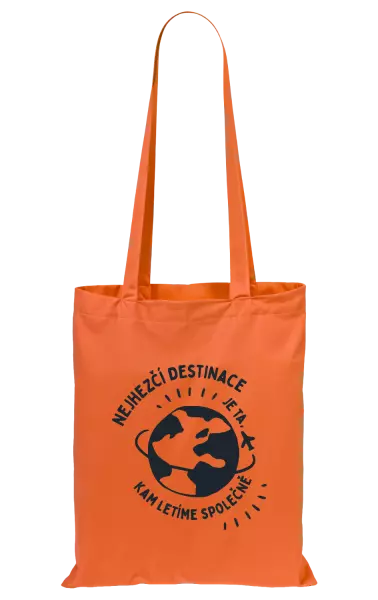 Látková taška Nejhezčí destinace