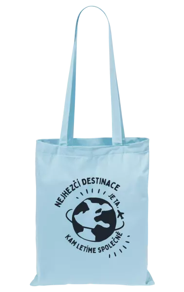 Látková taška Nejhezčí destinace
