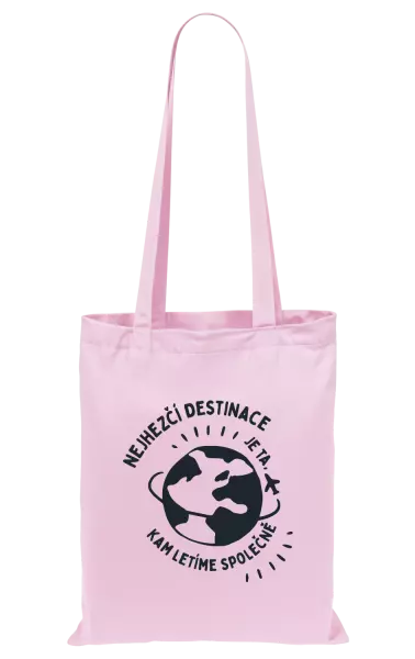 Látková taška Nejhezčí destinace