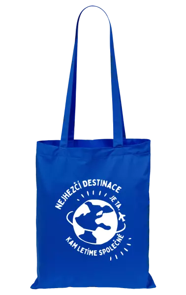 Látková taška Nejhezčí destinace