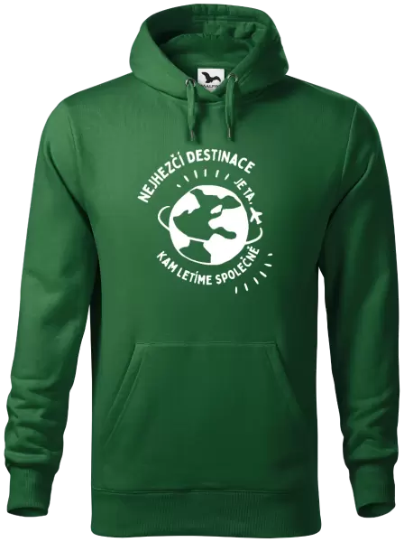 Pánská mikina Nejhezčí destinace