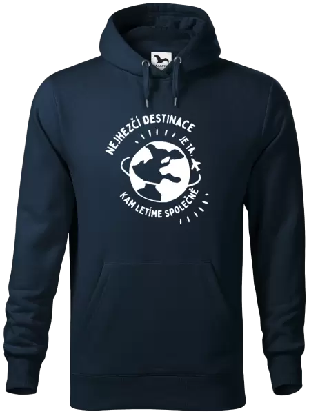 Pánská mikina Nejhezčí destinace