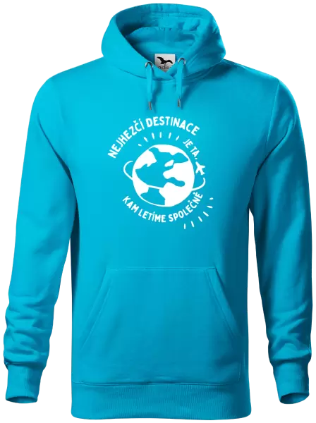 Pánská mikina Nejhezčí destinace