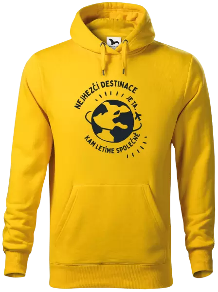 Pánská mikina Nejhezčí destinace