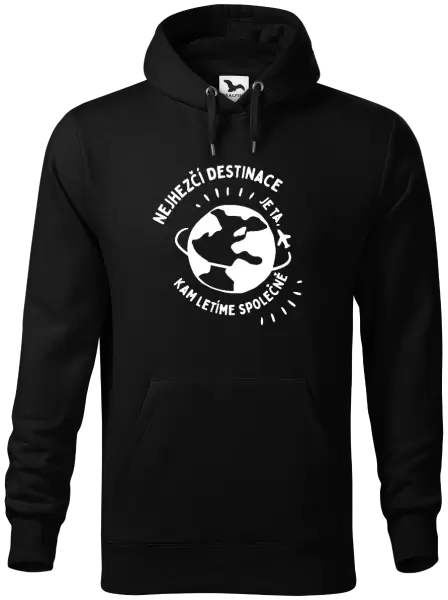 Pánská mikina Nejhezčí destinace