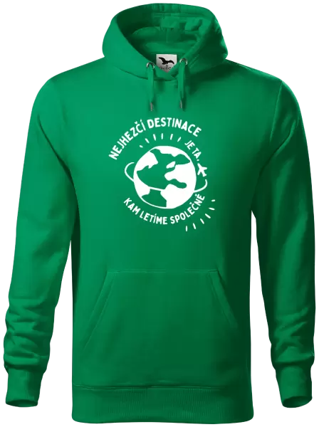 Pánská mikina Nejhezčí destinace