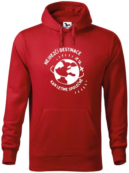 Pánská mikina Nejhezčí destinace