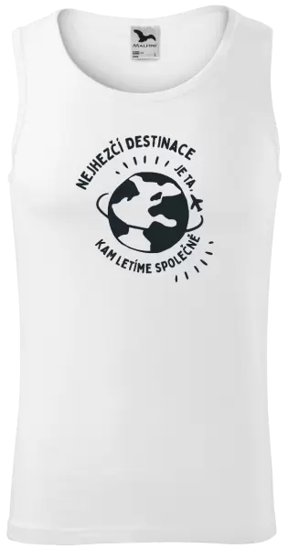 Pánské tílko Nejhezčí destinace