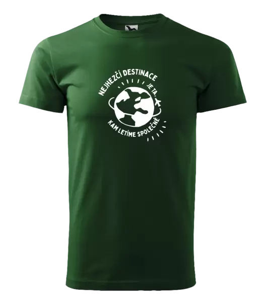 Pánské tričko Nejhezčí destinace