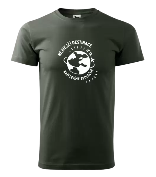 Pánské tričko Nejhezčí destinace